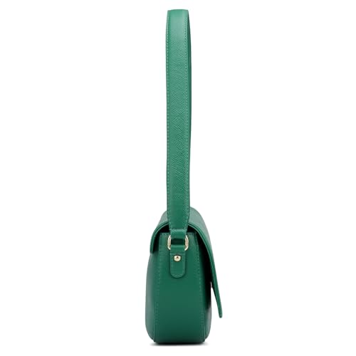 Image of Da Milano Small Leather Shoulder Bag (LB-OR-3027)