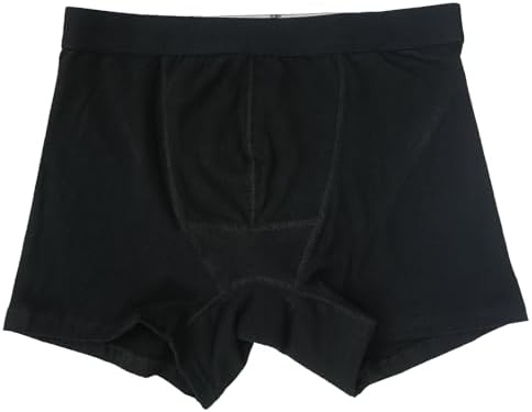 （22:00時点） [エルドシック] おなら消臭パンツ 消臭ボクサーパンツ 消臭下着 消臭ショーツ メンズ 男性用 過敏性腸症候群 IBS ガス型 実用新案取得 M,ブラック