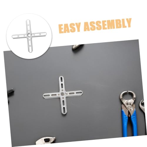 Support fixation plafond pour lustre Veemoon lot de 10 plaques robustes - 8