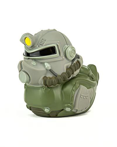 tubbz boxed edition t-51 collectable vinyl rubber duck figure - official fallout merchandise - thriller tv amp video games