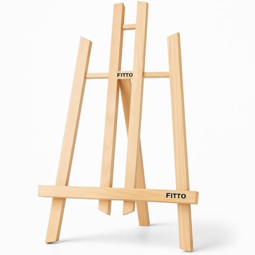 حامل خشب للعرض على سطح الطاولة 50 سم - حامل فني للاستوديو ال...