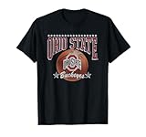 Ohio State Buckeyes Basketball Vintage Stars Black T-Shirt