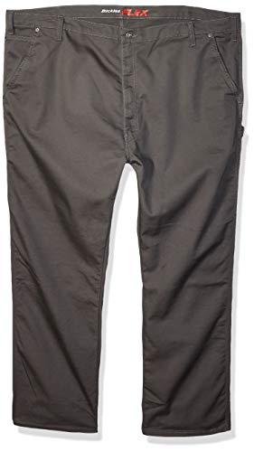 Dickies Men's Tough Max Duck Carpenter Pant Big, Stonewashed Slate, 50W x 32L