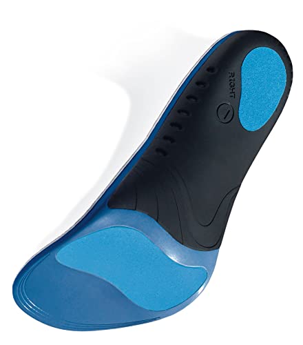 Soletta Advanced Cushion Plus con schiuma F3D ammortizzatore da 3 mm grande perfetta per supinatori o piedi arcuati alti fornisce stabilità anti shock supporto massima ammortizzazione completa 3 mm di