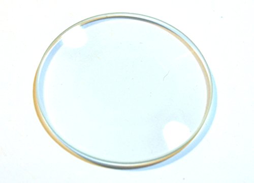 Image of Double Convex Lens, 150mm Focal Length, 2 inch (50mm) Diameter - Spherical, Optically Worked Glass Lens - Ground Edges, Polished - Great for Physics Classrooms - Eisco Labs