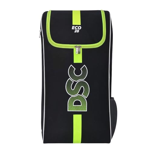 Image of DSC Economy Range Kashmir Willow Cricket Kit | Complete Cricket Set with Bat, Pads, Gloves, Guard, Helmet & Eco 20 Kit Bag | Perfect for Beginners & Intermediate Players (5)