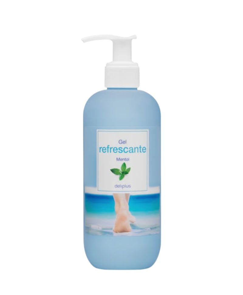 Dliplus Gel Refrescante de Mentol para Pies y Piernas, 300 ml