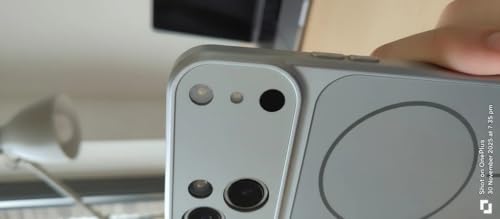 Image of for iPhone 15 |Convert to 17 pro /17 Pro Max Style Premium Back Glass Magsafe Wireless Charge Converter Cover Magnetic Case for iPhone 15 |Convert to 17 pro /17 Pro Max (Silver)