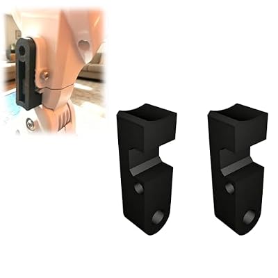 Steam Cleaner Replacement Spring Clip Compatible with Bissell Mop Head Fastener Lock Connector Heavy Duty Steamer Body Attachment Part Appliance Repair Fixing Clamp(2Pcs)