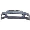Front Bumper Cover Primed M Aero Sport without Park Distance Sensor Holes E92 Coupe/E93 Convertible fits 2007-2010 BMW 328I (Coupe with M Package)