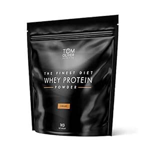 Tom Oliver Nutrition The Diet Protein – Diet Whey Protein Powder 907g – Weight Control Shake for Men & Women | Low Carbs | Great Tasting (Caramel)