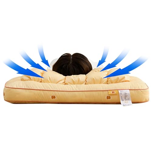 Oreiller ergonomique pour dormeurs sur le côté soulageant les cervicales - 2