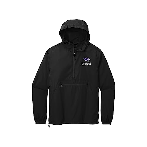 Sorority Letters Shop High Point University Windbreaker - Packable Anorak Pullover4