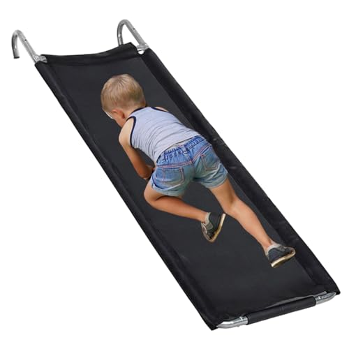 PRIMUZ Escalera de seguridad para cama elástica, resistente al desgarro, fácil de instalar, accesorios de cama elástica para niños, niñas, MK85H29TGH174681D