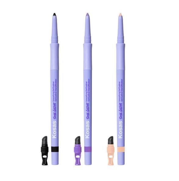 Kosas Soulgazer Trio - 3 Full-Size Intensifying Gel Eyeliner in Hypnotize Mesmerize and Gravitate