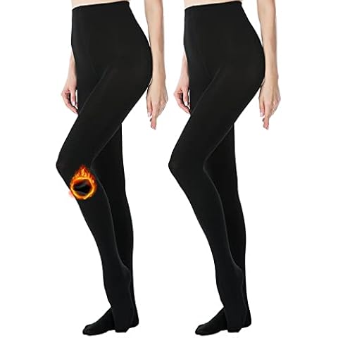 Yilanmy Fleece Lined Thermal Tights for Women Cover