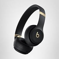 Beats Solo 4 - Wireless On-Ear Bluetooth Headphones, Up to 50-Hour Battery Life, Ultra-Lightweight Comfort, Powerful and Balanced Sound, Apple & Android Compatible - Black & Gold — image 9