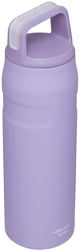 Image of Stanley IceFlow Cap and Carry Water Bottle | Wide Mouth Twist Lid | Lightweight & Leakproof for Travel & Sports | Insulated Stainless Steel | BPA-Free