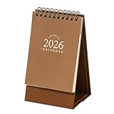 Dispose d'un grand espace d'écriture et d'esthétique, ce calendrier à double spirale à base de papier allie parfaitement praticité et décoration moderne pour l'espace de travail ou l'environnement domestique