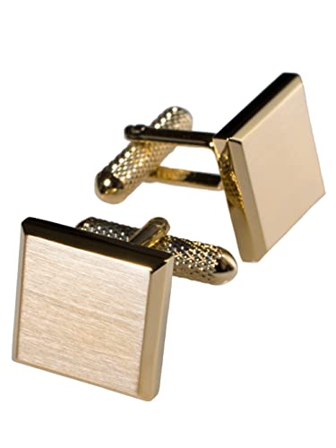 [TAVARAT] Cufflinks for Men cuff links mens Black Silver Light Gold Tps-166