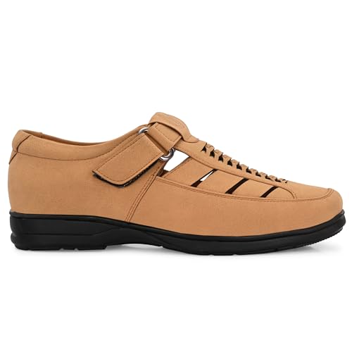 Image of Vellinto LUXON Ethnic Roman sandal II Stylish Synthetic Leather Sandals