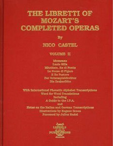 Hardcover Libretti of Mozart's Completed Operas, Vol. 2 Book