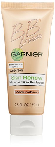Garnier Skin Renew Miracle Skin Perfector B.B. Cream, Medium and Deep, 2.5 Fluid Ounce