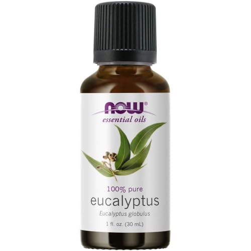 3-Pack Variety of NOW Essential Oils: Pure & Natural Blend - Lavender, Eucalyptus, Peppermint