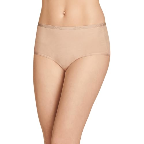 Jockey Women's Underwear Organic Cotton Stretch Logo Modern Brief - 3 Pack2