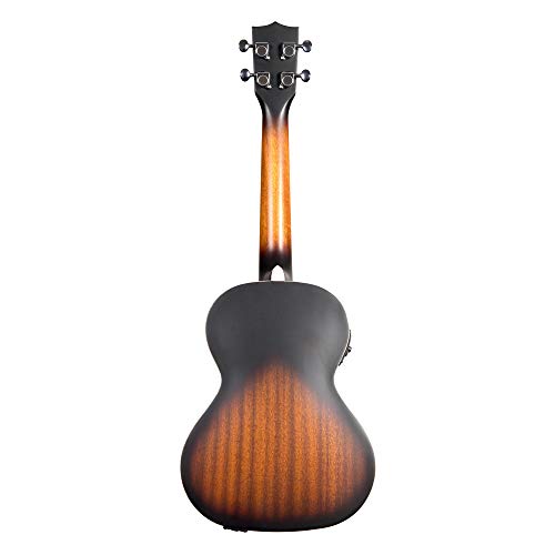 Kala KA-JTE/2TS Tobacco Burst Archtop Ukulélé ténor avec égaliseur et étui (UC-T) - Les Beatles, Paul McCartney, John Lennon, RIngo Starr, George Harrison Kala KA-JTE/2TS Tobacco Burst Archtop Ukulélé ténor avec égaliseur et étui (UC-T) – Image 3