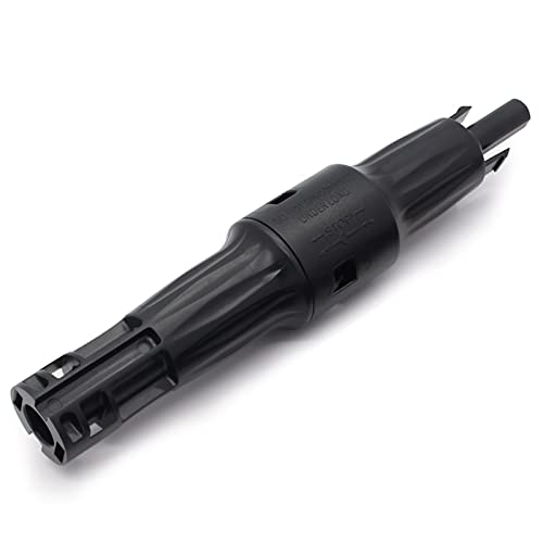 Fil au porte-fusible solaire PV femelle 1500VDC connecteur fusible en ligne 15A 10x85mm