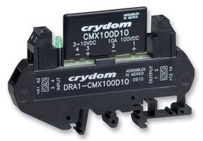 SSR, module DIN, 60 VDC, 8 A, relais à l'état solide, Qté.1 | DRA1-CMX60D10