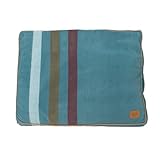 Pendleton Fleece Napper Dog Bed - Cabin Stripe Shale, S