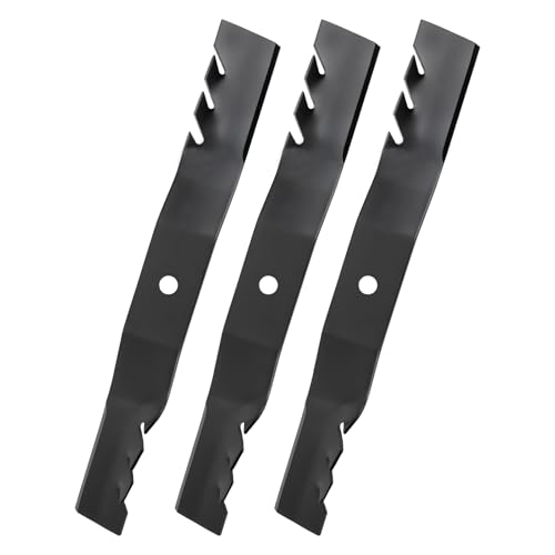 Keycci 115-2454-03 Lawn Mower Blades Compatible with to ro & Ex Mark 54 Deck Mulching Blades Fit for to ro TimeCutter HD ZX5400 Titan MX5400 ZX5420 Replace 115-4999 115-4999-03 115-9650-03 3 Pack