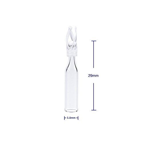 Alwsci Polyspring Insert Clear Glass, 6Mm Insert Diameter, Volume 200Μl (Pack Of 100) #TOP2
