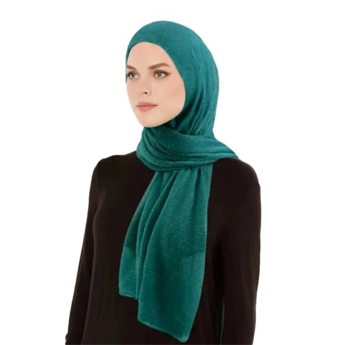 Niiyyjj Women Muslim Hijab Scarf Soft Chiffon Headscarf Islamic Hijab Long Shawls Wraps Turban 170 * 70Cm4