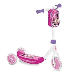 Mondo Toys – My First Scooter Minnie – Trottinette Baby Fille/garçon – 3 Roues – Sacoche Porte-Objets Incluse – 18995