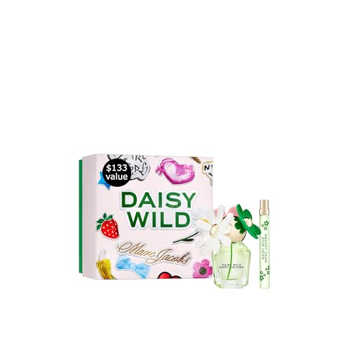 Image of Marc Jacobs Daisy Wild Eau de Parfum - Adventurous Floral Women's Perfume - With Notes of Banana Blossom Accord, Jasmine & Macadamia Accord, Sandalwood & Vetiver des Sables
