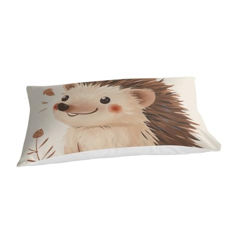 Housse de couette hérisson 135x200 anti-transpiration en microfibre pour lit simple - 3