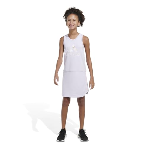 adidas Girls' Sleeveless Sporty Active Tank Dress4