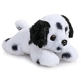 WENMOTDY Dalmatian Stuffed Animal Small Dalmatian Puppy Dog Plush Toy Gift for Kids and Dog Lovers 10 inches
