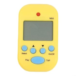 [ACCURATE TEMPO MONITORING] The digital metronome features a bright LCD screen that allows precise tempo settings from 30 to 280 BPM, ideal for musicians aiming for flawless timing. [MOBILE AND CONVENIENT DESIGN] Lightweight and compact with a clip a...