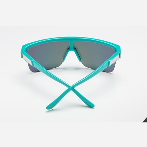 Image of Spy Optic Flynn, Shield Sunglasses, Color and Contrast Enhancing Lenses