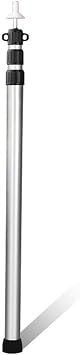 Canopy Tent Pole Adjustment 37 inch to 92 inch Aluminum Alloy Canopy Support Rod