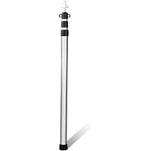 Canopy Tent Pole Adjustment 37 inch to 92 inch Aluminum Alloy Canopy Support Rod