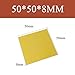 10Pcs 3240 Epoxy Fiberglass Insulation Board - High-Temperature Electrical Insulation for DIY & Industrial Use, 50x50mm(50x50x8mm)