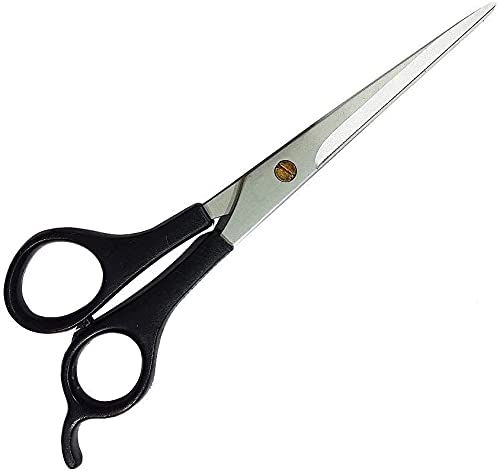 Hair Cutting Scissor Professional for Salon Barber and Home Use for Men and Women Hair Cut Scissors (Black Handle)