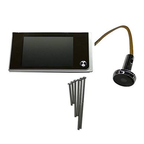 Sbeautli Inicio de cámara Multifuncional de 3.5 Pulgadas TFT LCD a Color Digital de la Puerta del Timbre del Espectador Fácil Instalación
