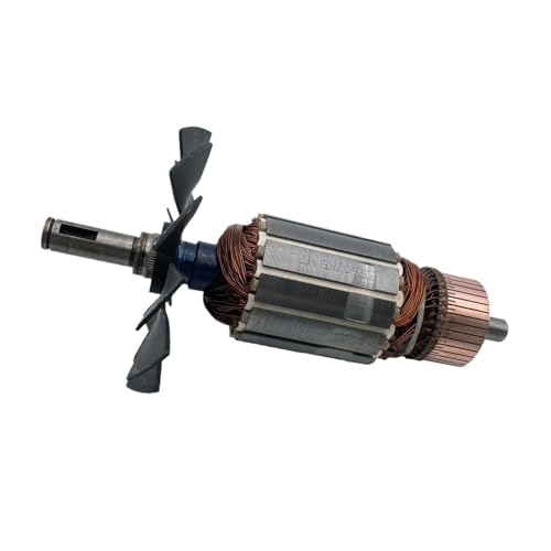 Rotor d'armature pour réparer une meuleuse 9607NB en panne électrique