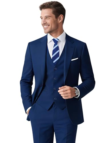Men's 5-Piece Slim Fit Suit Set